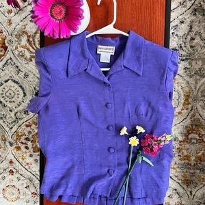 Very cute Karin Steven blouse: great for dressing up or everyday wear!